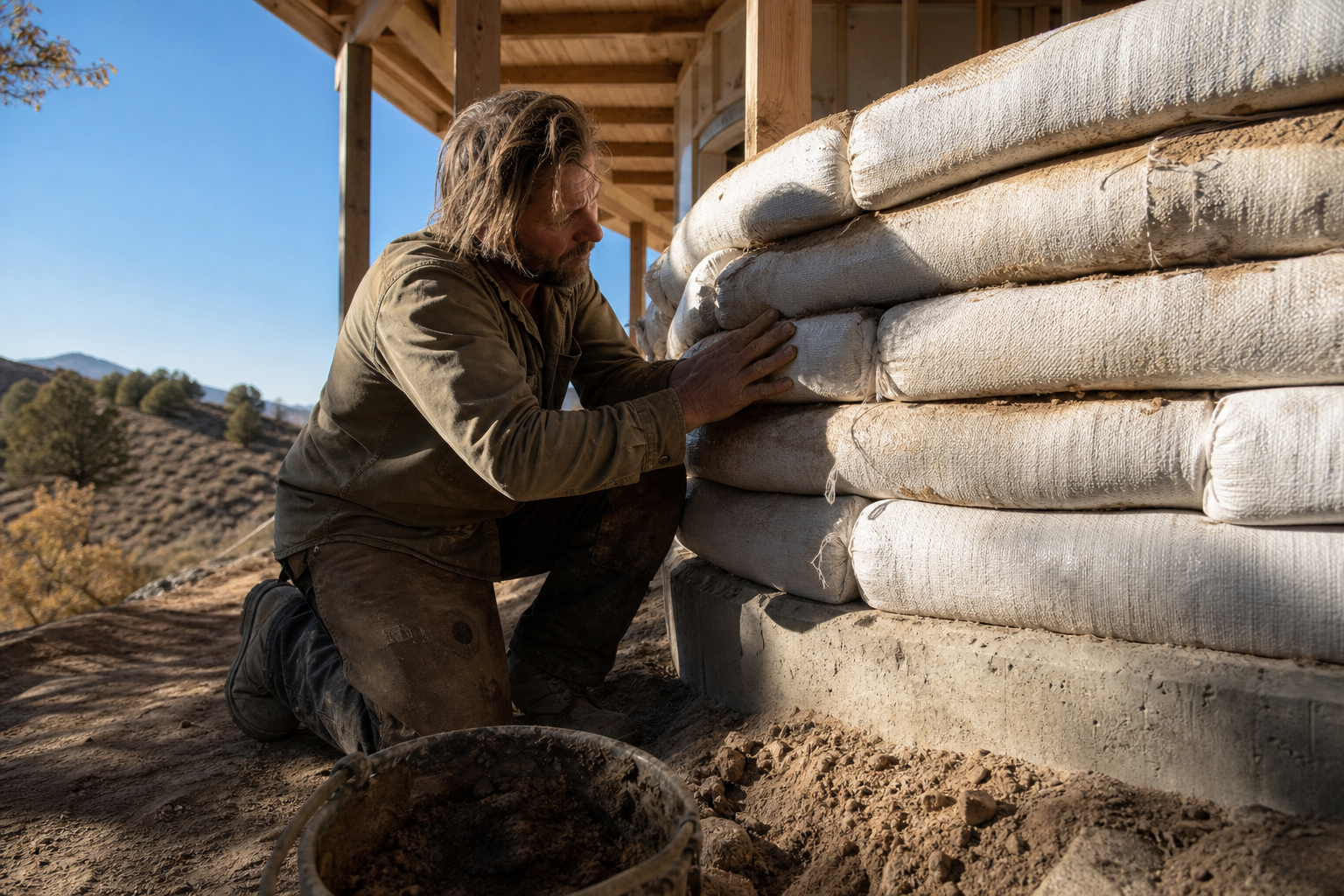 Earthbag Home Building Cost: Real Numbers for US Southwest Owner-Builders