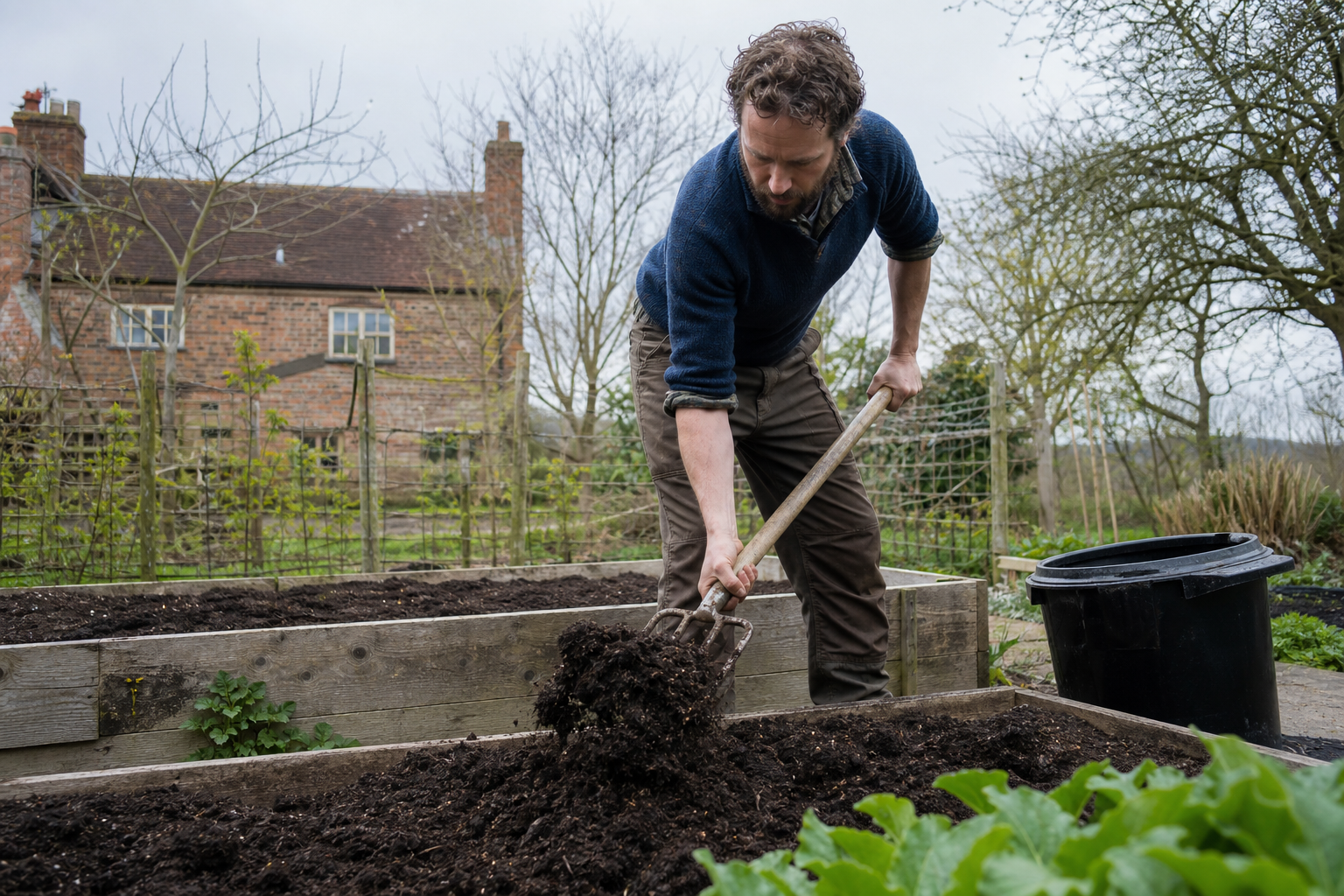 Worm Castings Rebuild Soil Structure While Cutting Water Use